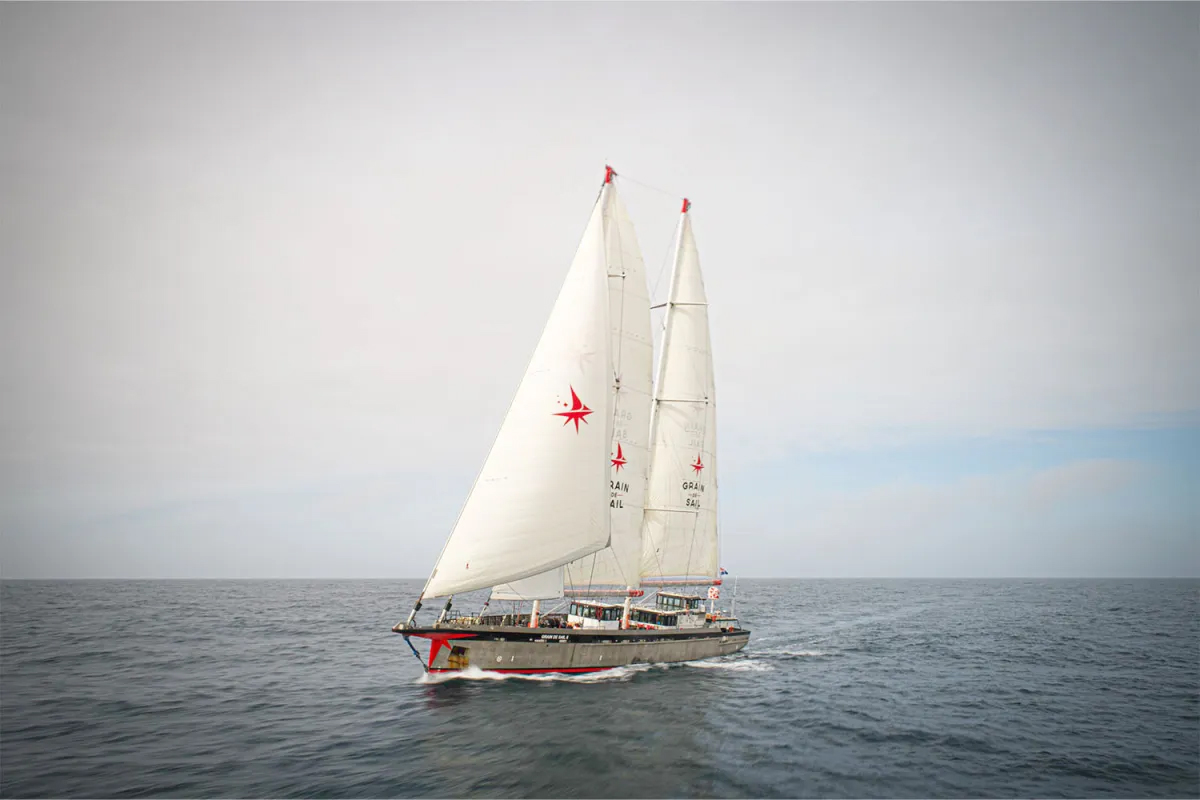 Your favorite vino is setting sail