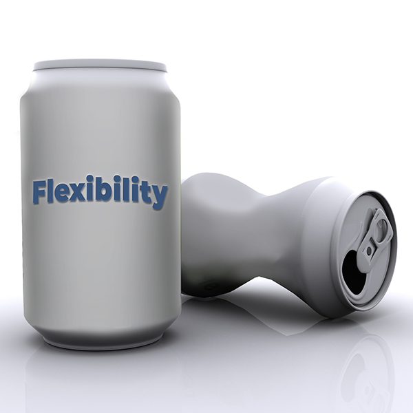 More Flexibility - Flexibility