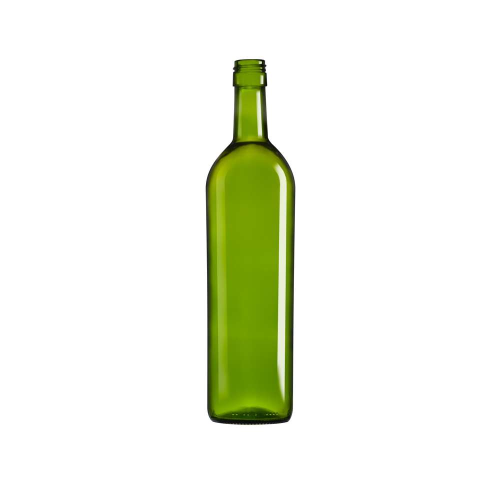 750 mL Bordeaux Lightweight 30x60 Screw Cap - Each (1) Champagne Green 400250832 Primary
