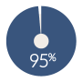 95%